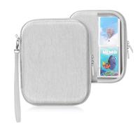 EUGOOCX Portable Card Holder Case for Yoto Cards, Double-Sided Binders Holds up to 120 Audiobook Cards, Storage Bag with Card Sleeve for Easy Travel & Organization (Gray)