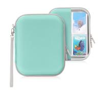 EUGOOCX Portable Card Holder Case for Yoto Cards, Double-Sided Binders Holds up to 120 Audiobook Cards, Storage Bag with Card Sleeve for Easy Travel & Organization (Green)