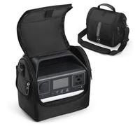 EUGOOCX Portable Power Station Carry Case Compatible with Anker Powerhouse 521-256Wh | 200W, Soft Storage Bag for Solar Generator, Charging Cable and Accessories