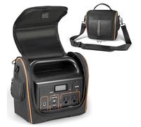 EUGOOCX Portable Power Station Carrying Storage Bag Compatible with Jackery Explorer 300, Travel Protective Case with Windows Design for Camping, Hiking, Home Use