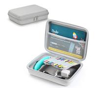 EUGOOCX Portable Storage Case Compatible with 3Doodler Start+ Essentials (2024) 3D Pen Set, Carry Bag for 3D Printing Pen, Refills, Power Adapter, Cable and Accessorries (Gray)