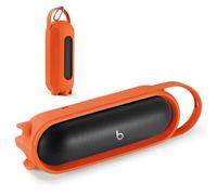 EUGOOCX Silicone Carrying Case Cover for Beats Pill 2024 Portable Bluetooth Speaker, Protective Sleeve Travel Case Speakers Accessories (Orange)