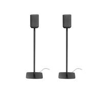 EUGOOCX Speaker Stands Pair for DENON Home 150 Wireless Smart Speaker, Heavy Duty Base Floor Stands for Surround Sound with Power Cord Management