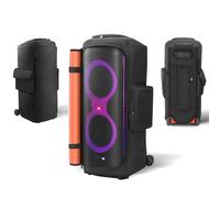 EUGOOCX Speaker Travel Bag Dust Cover Compatible with JBL PartyBox 710, Dustproof Protective Case with Multiple Porckets for Storage Microphones and Accessories