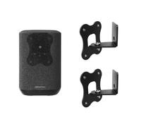 EUGOOCX Wall Mount Bracket for DENON Home 150 Wireless Speaker, Metal Wall-mount Holder Shelf for Home Audio Smart Speakers Accessories (1 Pair)