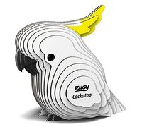EUGY 028 Cockatoo Eco-Friendly 3D Paper Puzzle