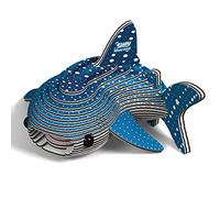 Eugy Whale Shark 3D Puzzles, 22 Pieces Eco-Friendly Educational Toys for Boys Girls Boys Ages 6+