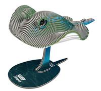 Eugy 102 Manta Ray 3D Puzzle Eco Paper