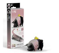 EUGY 128 Pig Eco-Friendly 3D Paper Puzzle