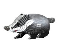 Eugy 3D Craft Kit Badger – Eco Puzzle Collectible EH-094