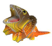 Eugy 3D Jigsaw Puzzle EH-108 – DIY, Ages 6+, Children & Adults, Collar Lizard Colour