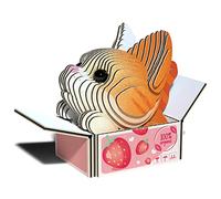 EUGY 087 Cat Pumpkin. Eco-Friendly 3D Paper Puzzle