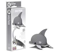 Eugy 3D Model Craft Kit Dolphin Model 021 Multicolor