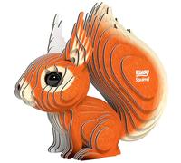 Eugy Squirrel 3D Puzzle, 36 Piece Eco-Friendly Educational Toy Puzzles for Boys, Girls & Kids Ages 6+