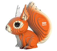 Eugy Squirrel 3D Puzzle, 36 Piece Eco-Friendly Educational Toy Puzzles for Boys, Girls & Kids Ages 6+