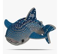 Eugy Whale Shark 3D Puzzles, 22 Pieces Eco-Friendly Educational Toys for Boys Girls Boys Ages 6+
