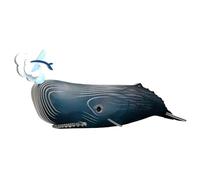 EUGY 650092 Whale, 3D Animal Puzzle for Children and Adults to Assemble, DIY Animal Figure, Craft Set from 6 Years