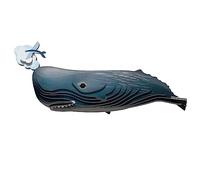 EUGY 650092 Whale, 3D Animal Puzzle for Children and Adults to Assemble, DIY Animal Figure, Craft Set from 6 Years