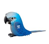 EUGY 650123 Spix-Ara, 3D Animal Puzzle for Children and Adults to Assemble, DIY Animal Figure, Craft Set from 6 Years