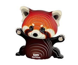 EUGY 650126 Red Panda, 3D Animal Puzzle for Children and Adults to Assemble, DIY Animal Figure, Craft Set from 6 Years