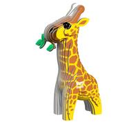 EUGY Eco-Friendly 3D Giraffe Paper Puzzle 009