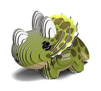 EUGY Eco-Friendly 3D Paper Puzzle (Triceratops)