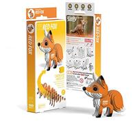 EUGY Fox Eco-Friendly 3D Paper Puzzle 072