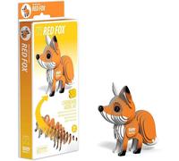 Eugy Red Fox 3D Craft Kit Eugy Multicolor