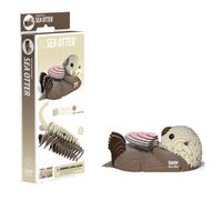 EUGY 3D Sea Otter Model Craft Kit for 6 years +