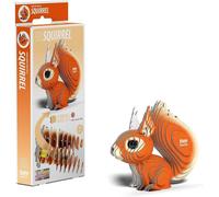 Eugy Squirrel 3D Craft Kit Eugy Multicolor