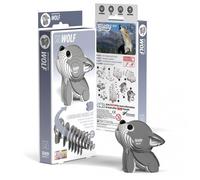 Eugy the Wolf. Eco Puzzle 3D