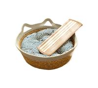 EUIYCBA Cat Nest Vine Weaving Four Seasons Universal Weaving Summer Cool Nest Mat Cat Scratch Board Integrated Cat Supplies 1 Piece(Color1,L)