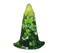 EUIYCBA Clover on the lawn Halloween Hooded Cape Cloak - Wizard Tunic Hooded Robe Halloween Cloak Cosplay Costumes