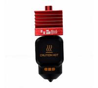 Eujgoov 0.8mm Hardened Steel Nozzle Hotend Kit Extruder Hot End Hotend Assembly for H2D H2S H2C A1 A1 Mini 3D Printer with MPVD Coating Prevention for High Detailed Micro Model Printing