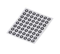 Eujgoov 10 Sheet 3D Scanner Positioning Point Marker 3mm ID, 6mm OD 3D Scanning Markers Precise Tracking Points, Reference and Diffuse Reflections