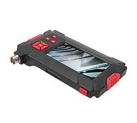 Eujgoov 1080P LCD Display Borescope Camera, 8mm Dual Lens Industrial Endoscope with 9 LED Lights, 4.3 Inch Split Screen for Pipeline HVAC Automotive Inspection (2M)