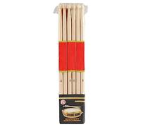 Eujgoov 12 Pairs Maple Drum Stick Wood Sticks Oval Tip 7A Drumsticks Classic Bulk Rhythm Exercise Student Musical Instrument Percussion Accessories for Beginners