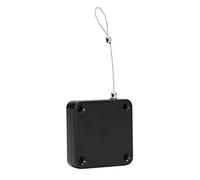 Eujgoov 1200g Pull Force Automatic Door Closer, Wear Resistant Plastic, Compact and Easy to Install with Punch Spring Chain