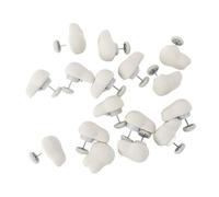 Eujgoov 16PCS Duvet Clips, Cotton Material, Cute Bunny Design, Safe Button Release for Bed Sheets and Duvets, Ideal for Home and Kids' Rooms (Beige)