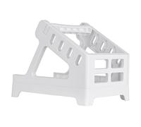 Eujgoov 2 in 1 Label Holder, 20 X 15.6 X 13.4cm Plastic Desktop Label Printers Shipping Thermal Labels