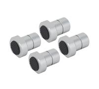 Eujgoov 20 -mm Aluminum Bank Dog Jemme for MFT Table, Long -Lasting Woodwork Dog Stop for Various Projects, 4 PCs for Woodworkers