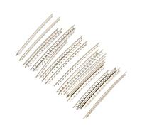 Eujgoov 20pcs High Strength Copper Fret Wires, Sleek and Easy Installation for Folk Guitars, with Protective Crown and Complete Set of 20, for Guitar Enthusiasts