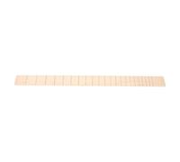 Eujgoov 22 Fret Electric Guitar Fingerboard, Maple Wood Fretboard for Custom Projects, Durable Playability and Tone Clarity for Cigar Box Guitar Enthusiasts