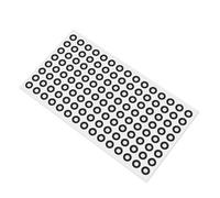 Eujgoov 2400pcs Reflective Tracking Points 3mm Inner 6mm Outer Diameter Diffuse Reflection Markers with Strong Adhesive and Tear Resistant for 3D Scanning and Reverse Engineering