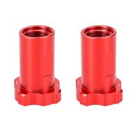 Eujgoov 2Pcs Spray Gun Cup Adapter Gravity Cup Adapter Paint 16mm Female Thread 1.5mm Pitch with Sturdy Aluminum Alloy for Automotive Furniture Craft Painting
