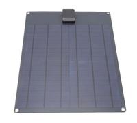 Eujgoov 35W Solar Car Battery Charger Maintainer Solar Panel with Battery Controller for Cars RV Boat Motorcycle Marine