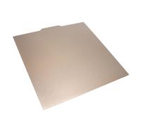 Eujgoov 3D Print Build Plate, Textured and Smooth PEI Sheet Double Sided Printing Bed, Easy to Remove, Excellent Initial Adhesion, 330 X 330mm, For QIDIX Maximum 3, Geetch A30 Pro