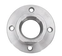Eujgoov 3in Lathe Headstock Spindle Adapter Durable Steel 33mm Length 71mm Width Woodworking Lathe Faceplate M33 Thread