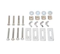 Eujgoov 4 Pcs T Track Mini Hold Down Clamp Aluminum Zinc Alloy Designed for Series Desktop CNC Routers Compatible with for Series Desktop CNC Router