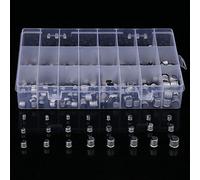 Eujgoov 400Pcs 24 Values SMD Aluminium Surface Mount Capacitor Kit 1Uf - 1000Uf